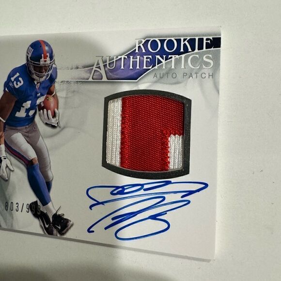 Ramses barden 2009 Upperdeck sp authentic rookie patch serial mint - Picture 4 of 5